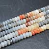 Natural Multi Moonstone Faceted Large Size Beads Strand Length is 14 Inches & Size 10mm Approx 